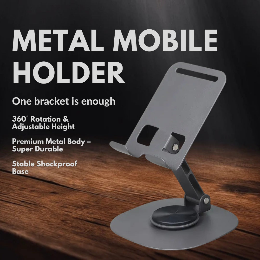 Adjustable Mobile Phone Stand & Retractable Desk Holder Clip – Table Mount Bracket for Live Streaming, Video Calls & Hands-Free Viewing