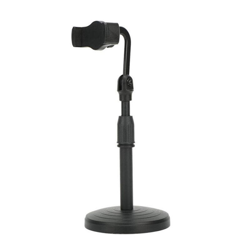 Adjustable Mobile Phone Stand & Retractable Desk Holder Clip – Table Mount Bracket for Live Streaming, Video Calls & Hands-Free Viewing