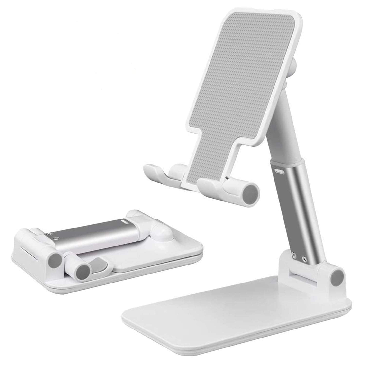 Adjustable Mobile Phone Stand & Retractable Desk Holder Clip – Table Mount Bracket for Live Streaming, Video Calls & Hands-Free Viewing