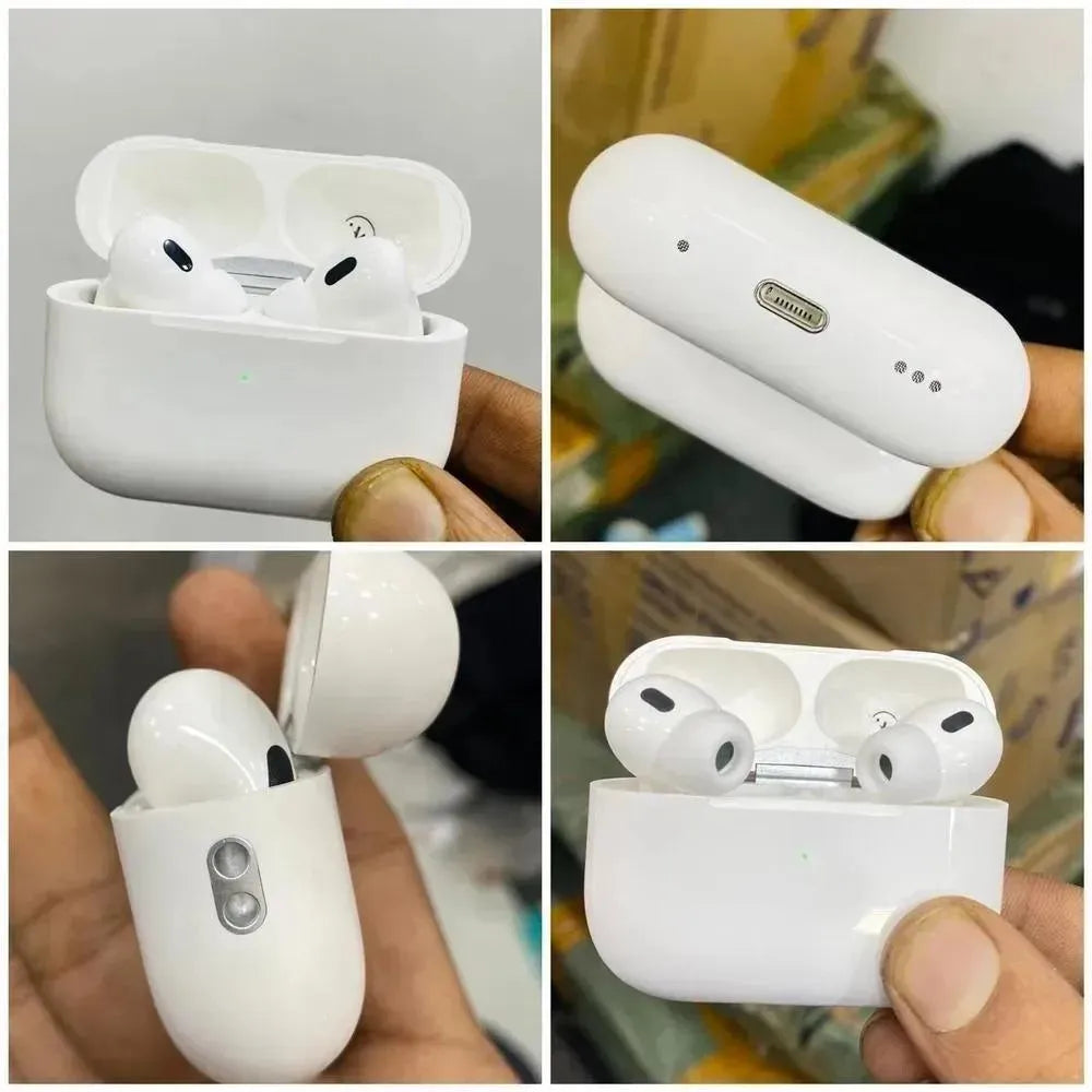 AirPods Pro 2 White ANC Bluetooth 5.3 Wireless Earbuds | Premium Sound & Noise Cancellation – Nexvorium