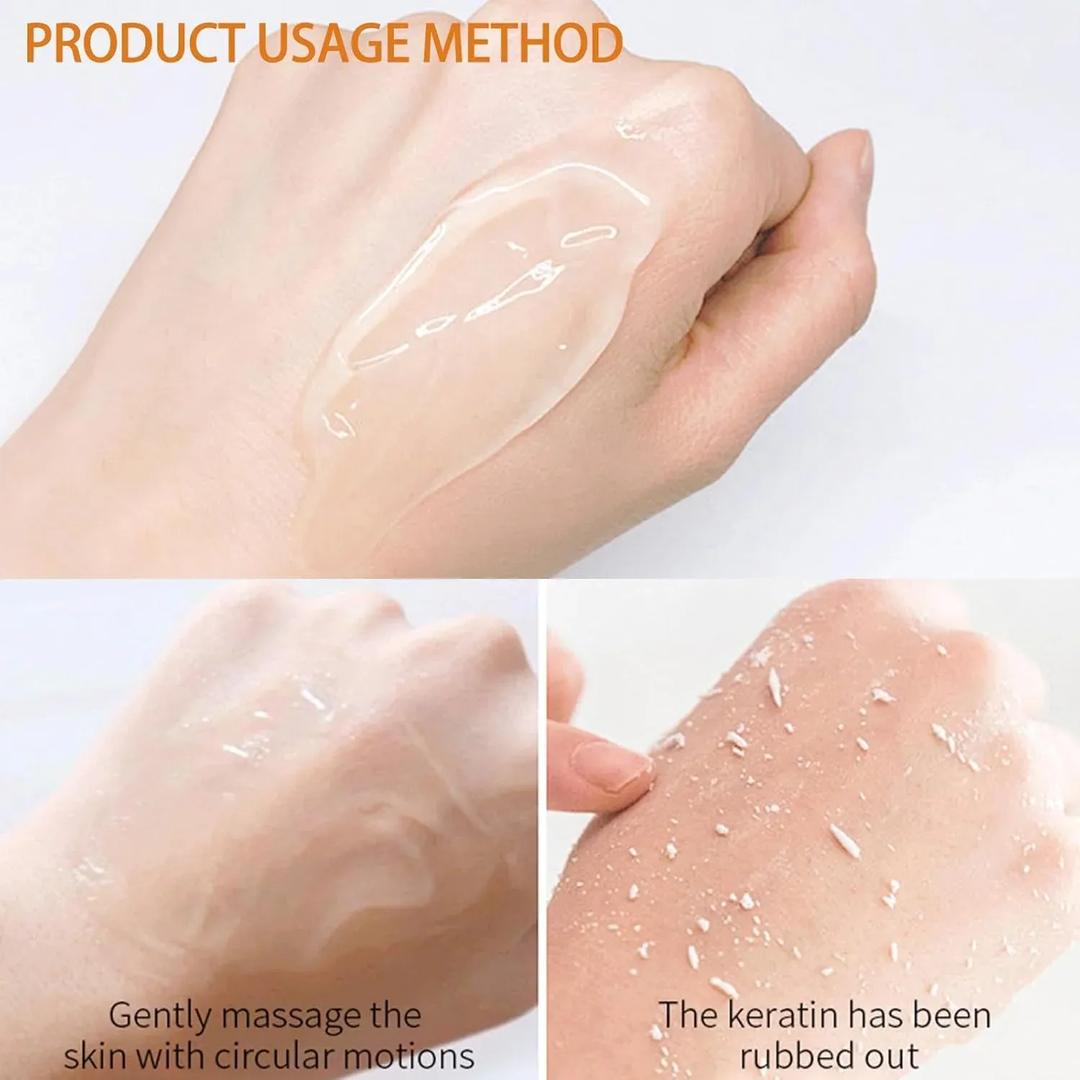 Orange Enzyme Gel Scrub for Brightening & Deep Exfoliation | Glowing Skin Care Scrub – Nexvorium