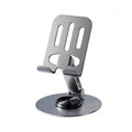 Adjustable Grey Phone Stand for Home & Office Use | Foldable Mobile Holder Desk Stand – Nexvorium